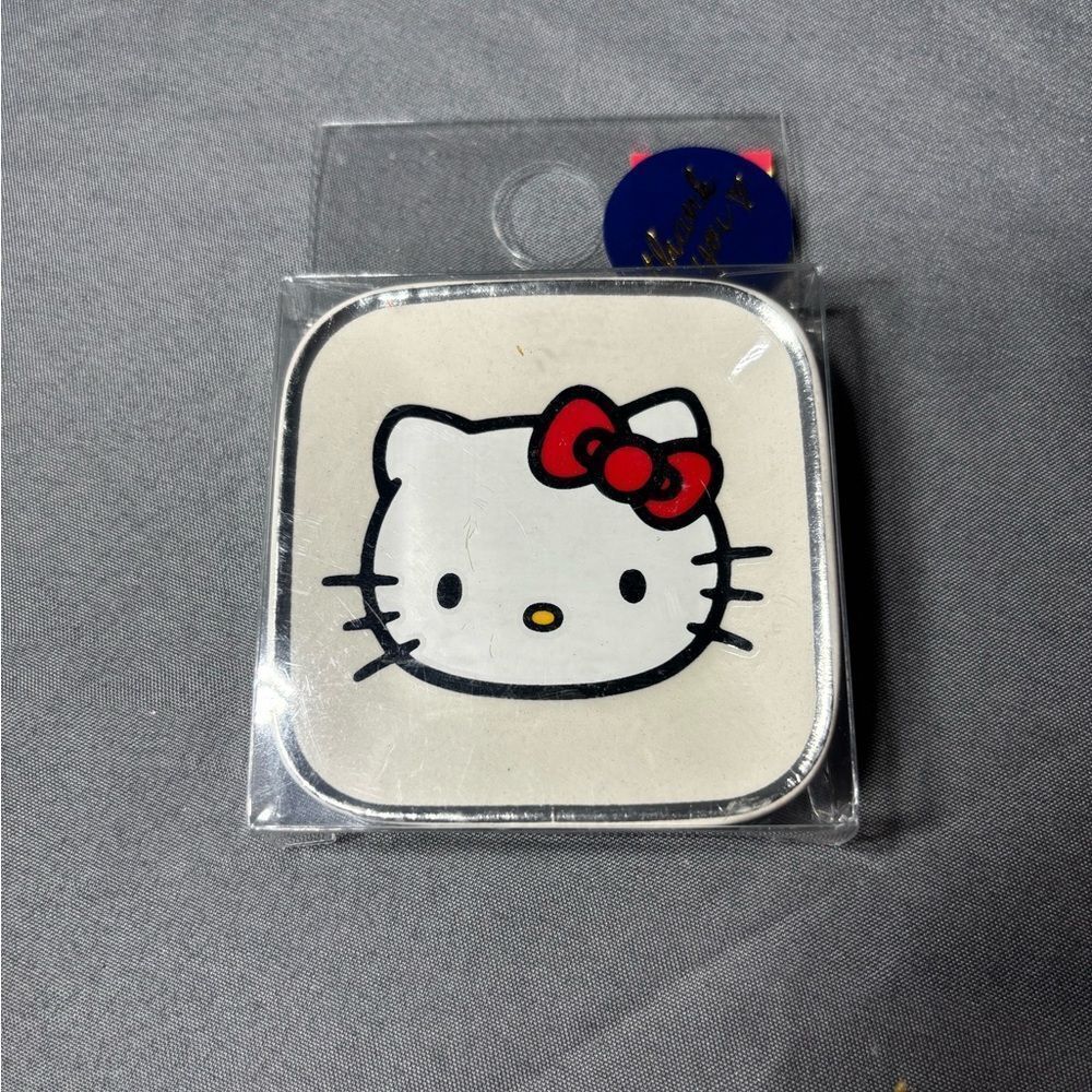 New Hello Kitty and White Trinket Dish NWT